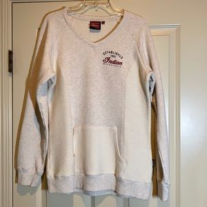 Ladies Indian Motorcycle Long Sweatshirt